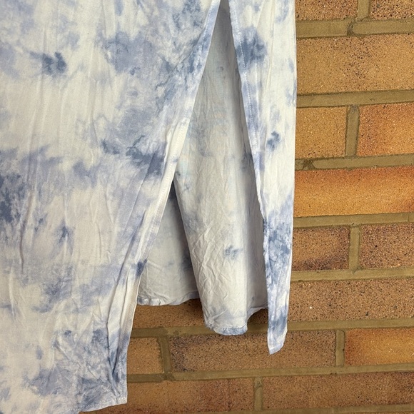 Double Zero women’s tie dye lined to knee spaghetti strap slip dress Large - Picture 5 of 10